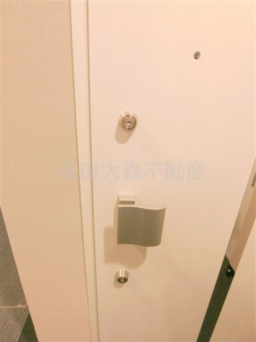 ラフィスタ下丸子の玄関