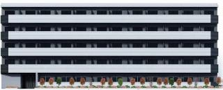 ラフィスタ下丸子の外観