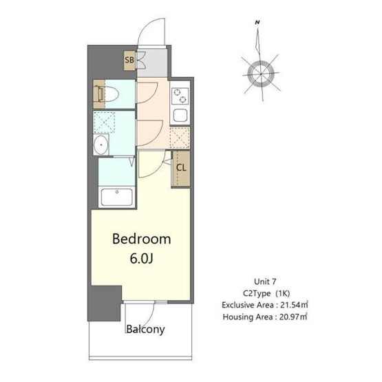 【間取り】 | S-RESIDENCE高井田beleta