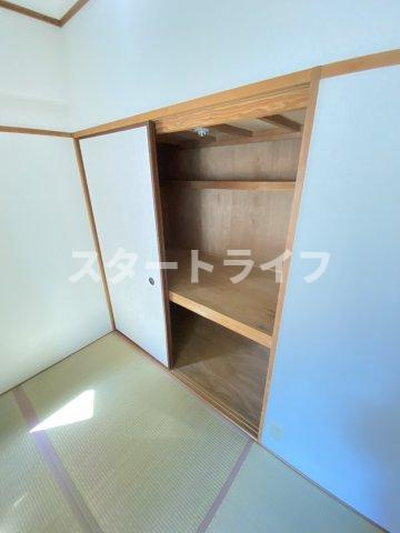 大阪市東淀川区下新庄６丁目の賃貸マンションの収納
