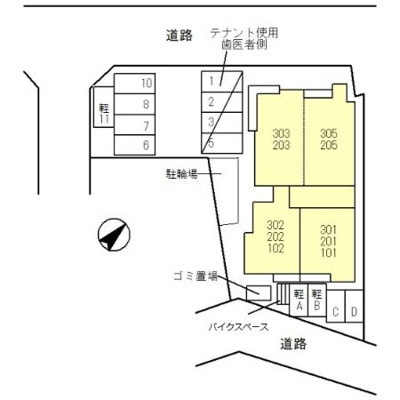 【区画図】 | グレースコート豊中北