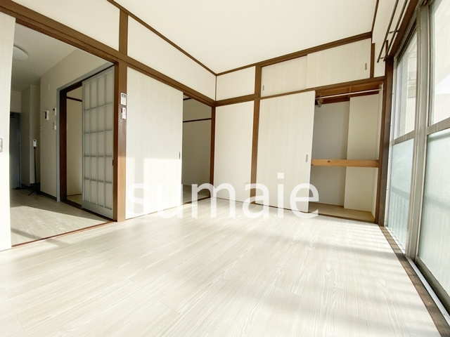 サンユーハイツの寝室|★明るいお部屋です★