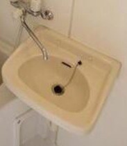 ピアチューレの洗面所