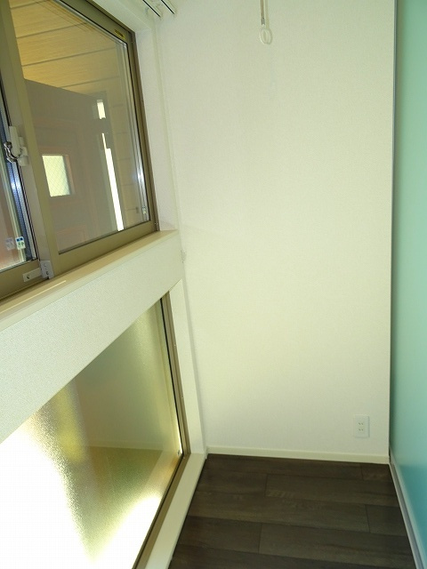 ラフレシールⅡのバルコニー