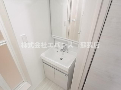 【洗面所】 | R-smart 蘇我 | コンパクトで使いやすい洗面所