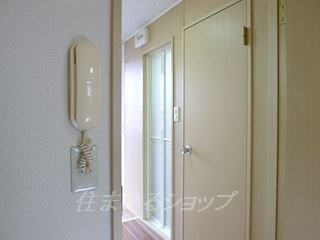 広島市安佐北区落合南２丁目のアパートのセキュリティ|インターホン