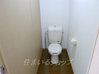 広島市安佐北区落合南２丁目のアパートのトイレ