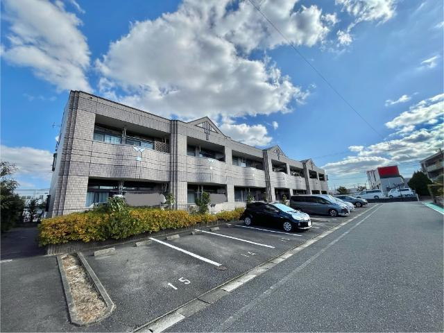 大佐野ハイツの駐車場|外観写真（昼）