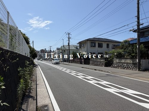 【仲介手数料０円】藤沢市善行2丁目　新築一戸建て　全3棟の前面道路含む現地写真|【仲介手数料０円】藤沢市善行2丁目　新築一戸建て　全3棟