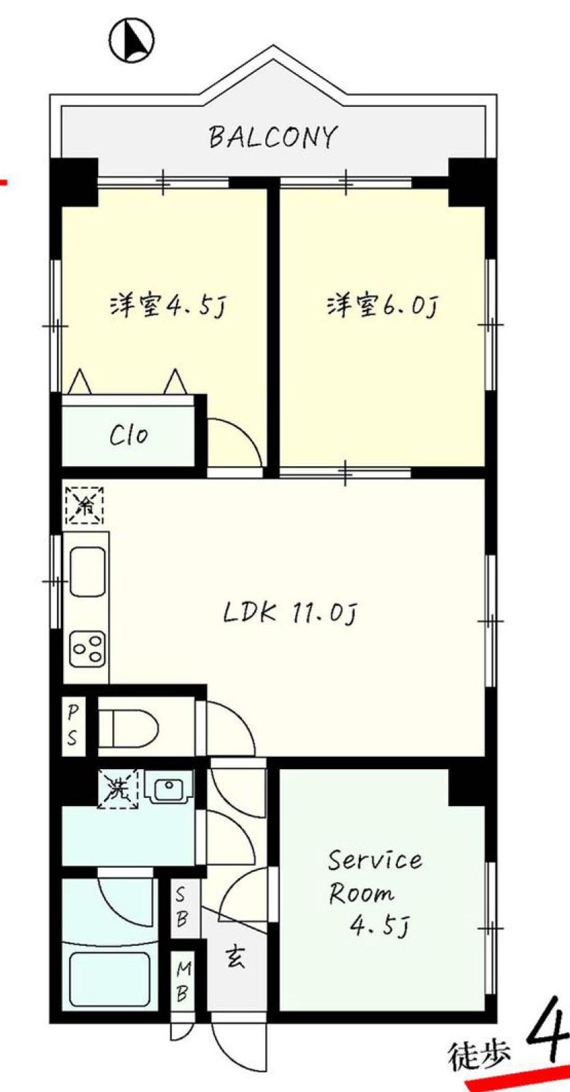 青梅市仲町の中古マンション