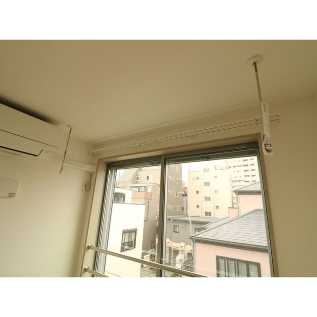 ジュネ谷中 の設備|室内物干し