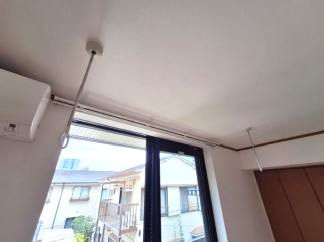 メゾン秋鹿の設備|★室内物干しフック付★