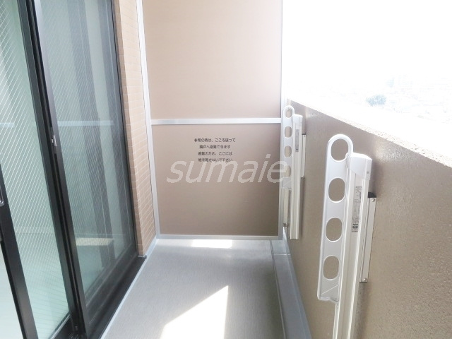 ＤＩＰＳ十条仲原ＷＥＳＴのバルコニー|こちらがバルコニーです☆