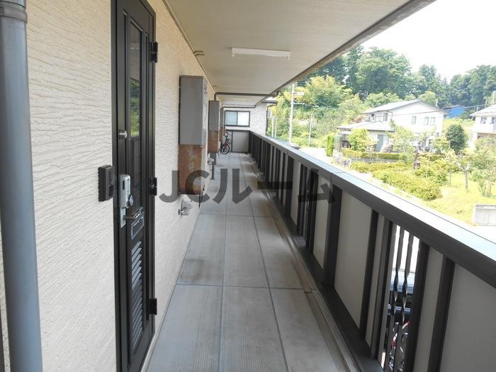 タウンコートながみねのロビー