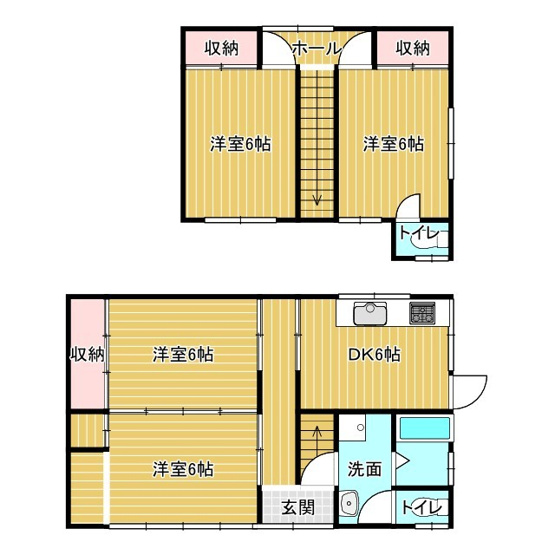 【間取り】 | 周防大島・西安下庄