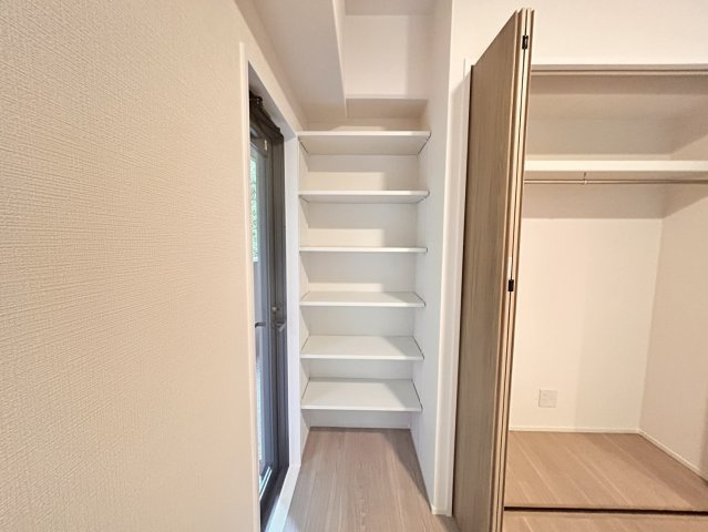 ろうきん鈴蘭台東コーポの収納