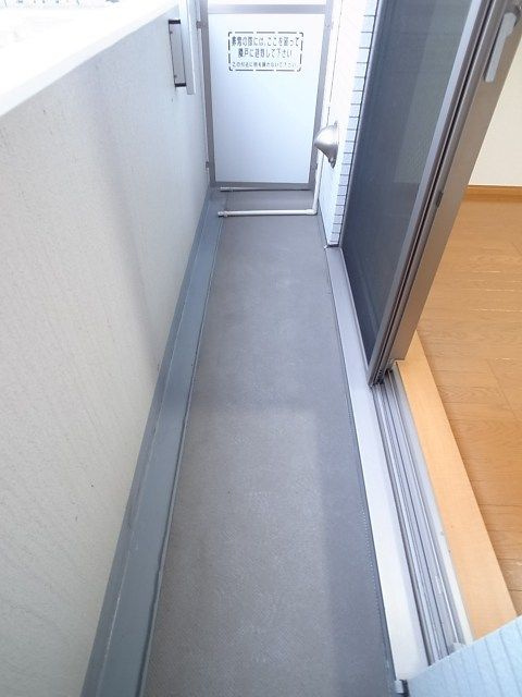 コーラル　ブルーのバルコニー