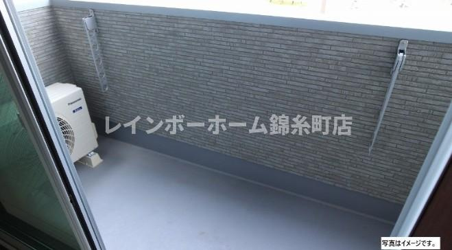 GRANDTIC 原木中山のバルコニー|※建築中のため参考写真となります。