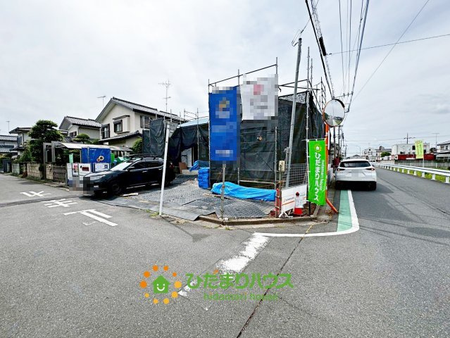 幸手市緑台２丁目１期　新築一戸建ての前面道路含む現地写真|2026/4/18　撮影