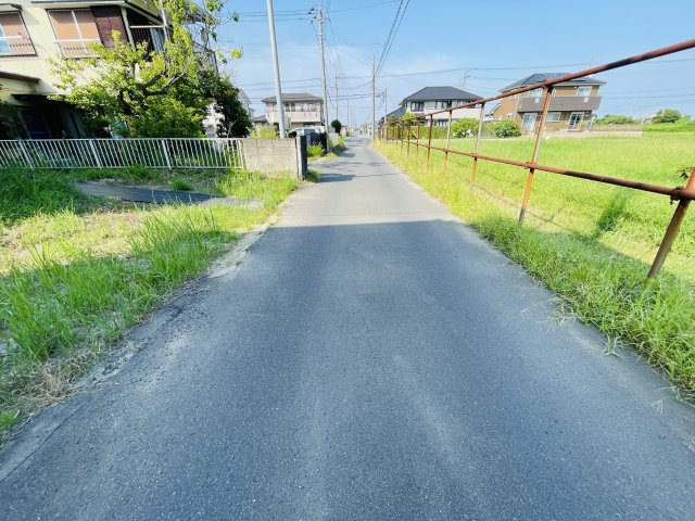 市原市今津朝山の前面道路含む現地写真
