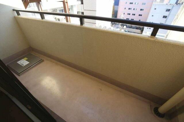 スターハイツ寿のバルコニー