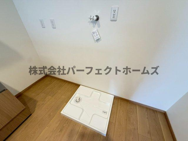 若葉町戸建　賃貸の設備|洗濯パン