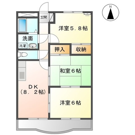【間取り】 | サンタプレイス岡崎