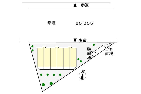 Ｍ’ｓ柏の葉の区画図