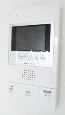 【セキュリティ】 | アザレアリーフ金町 | モニター付きインターホンです。