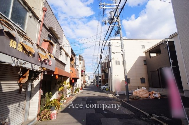 【前面道路含む現地写真】 | 生野区田島3丁目　【4号棟/全4区画】 | 【前面道路幅員約5.4ｍ☆】