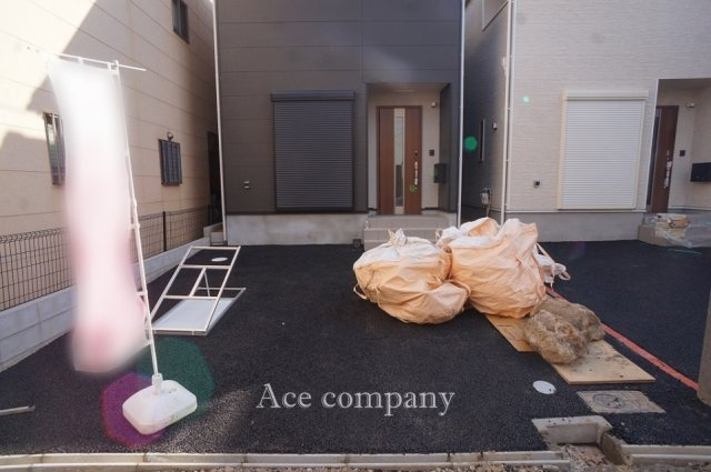 【駐車場】 | 生野区田島3丁目　【4号棟/全4区画】 | 【間もなく完成！2026年3月10日現在☆】並列駐車2台可能です！