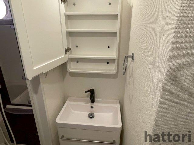 セレニテ江坂ルフレの洗面所