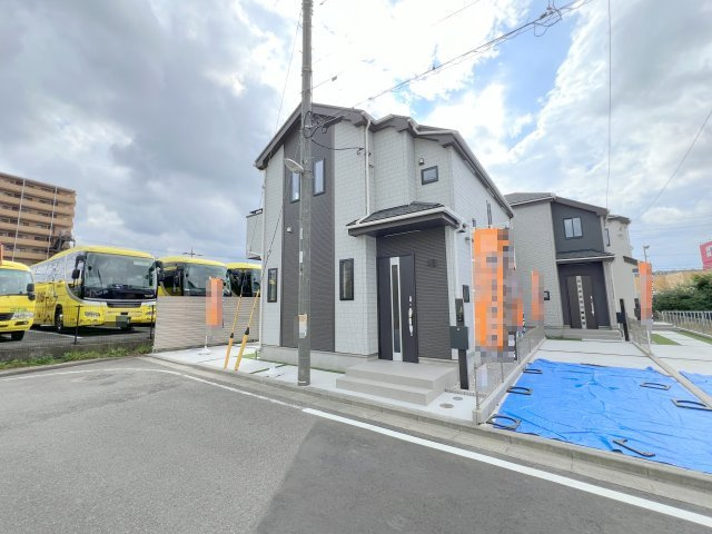 昭島市福島町2丁目　新築戸建全3棟の外観|現地外観