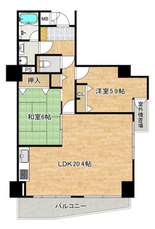 【間取り】 | ラフェスト天王寺東