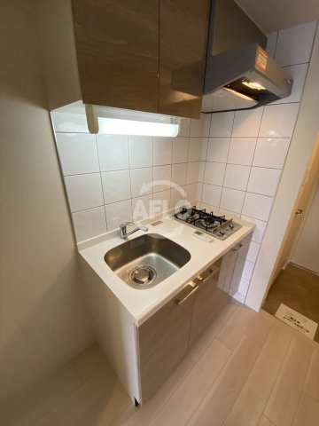 エスプレイス大阪城SOUTHのキッチン|エスプレイス大阪城SOUTH　2口ガスシステムキッチン