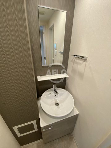 エスプレイス大阪城SOUTHの独立洗面台|エスプレイス大阪城SOUTH　洗面化粧台