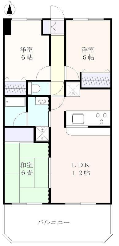 ネクスト扇の間取り