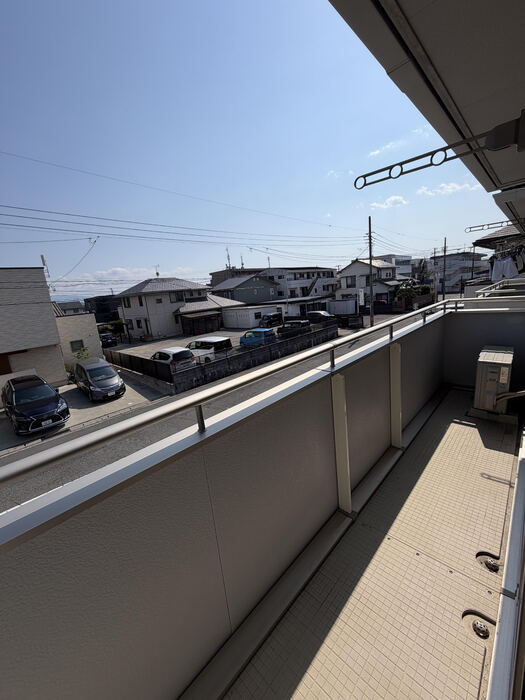 共栄町戸建賃貸　Hのバルコニー