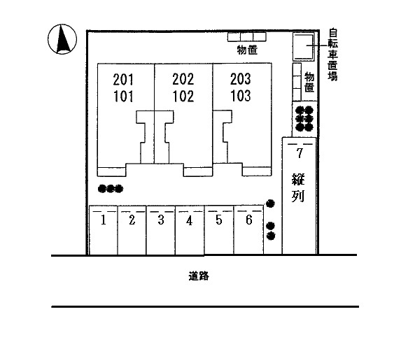 ＭＡＩＳＯＮ　ＳＯＬＥＩＬ(メゾン　ソレイユ)の駐車場