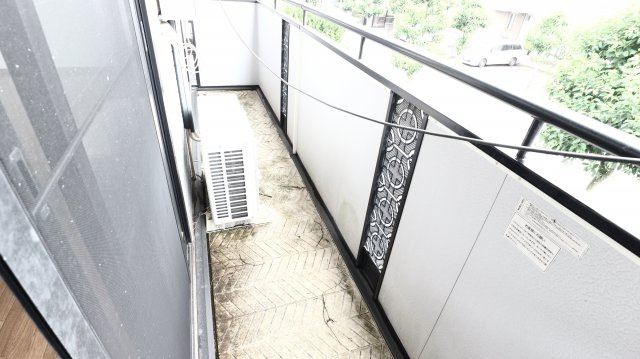 サンマリーナAのバルコニー