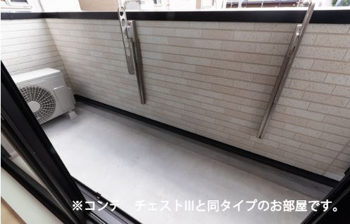 ル・ボワのバルコニー