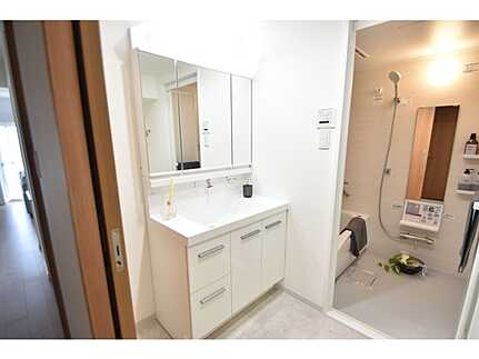 ペルル中山南の独立洗面台