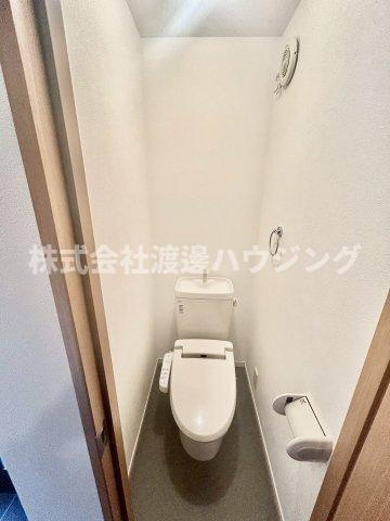 東大阪市西堤本通東テラスハウスのトイレ
