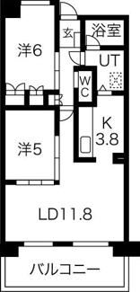 【間取り】 | 三向ハイツ元今泉 | オータニ宇都宮駅東店