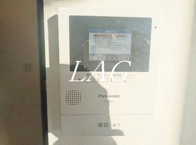 【セキュリティ】 | Grace中延 | モニター付きインターホンです。