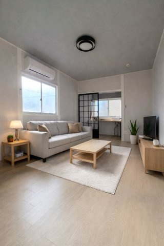 城垣町テラスの居間・リビング