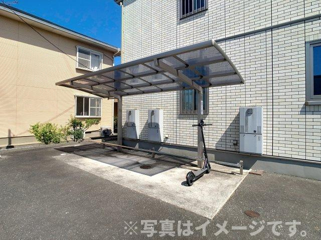 レトア感田Bの駐車場