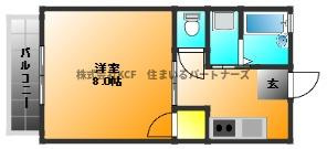 セピアハイツの間取り