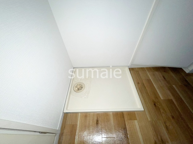 ソシアルマンションエノモトの設備|室内洗濯機置場です。