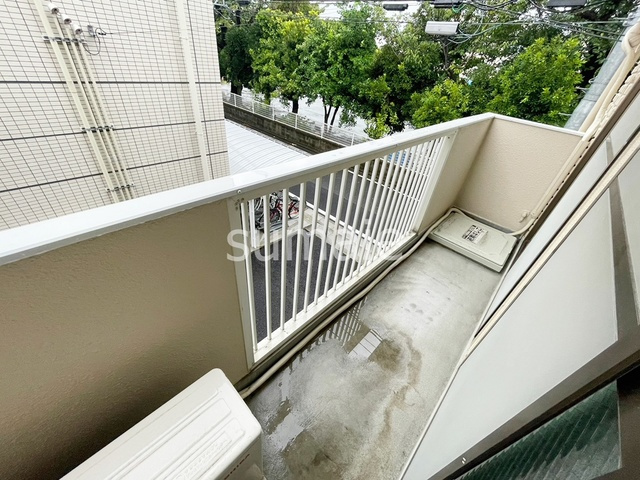 ソシアルマンションエノモトのバルコニー|バルコニーです。